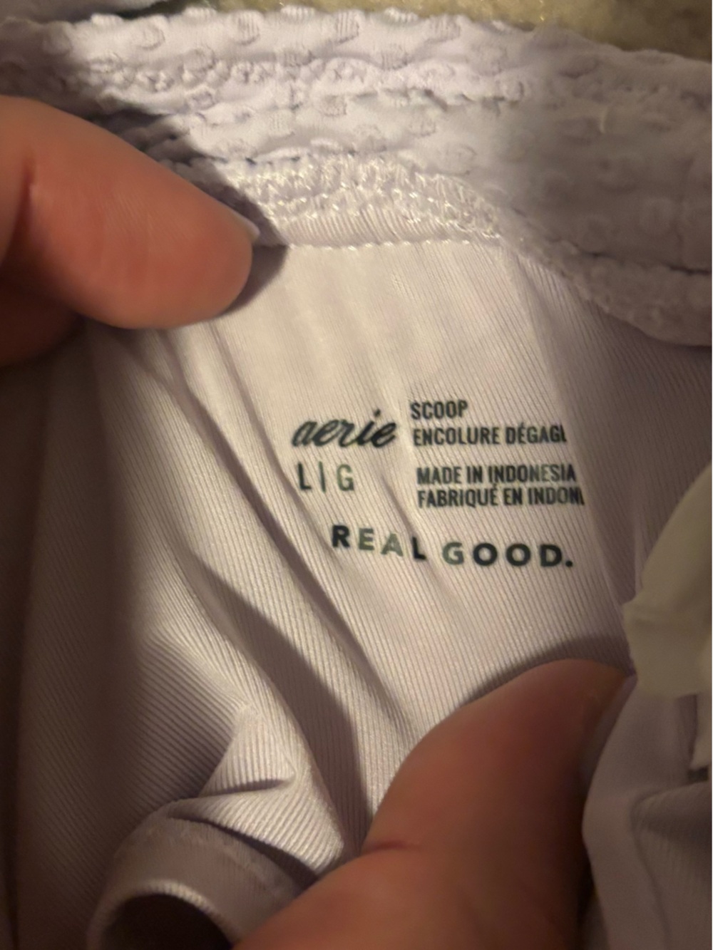 Aerie lavender high waisted bikini L - Picture 7 of 7